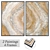 Wall Art Set with Frame Options 3D model small image 1