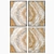 Wall Art Set with Frame Options 3D model small image 2