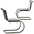 Modern Thonet S553 Chair Design 3D model small image 2