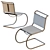 Modern Thonet S553 Chair Design 3D model small image 6