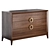 Classic Italian Toscana 3-Drawer Chest 3D model small image 3