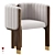 Crawford Dining Chair 3D Model 3D model small image 1