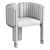 Crawford Dining Chair 3D Model 3D model small image 6