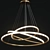Sleek ARO Cluster Pendant Light 3D model small image 1