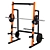 DFC D886 Smith Machine Frame 3D model small image 4