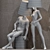 Modern Human Figure Floor Lamp 3D model small image 6