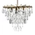 Elegant Seeded Glass Pendant Light 3D model small image 5