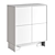 Sleek Flora Cupboard | Modern Optimal Storage 3D model small image 3