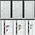 Brush Metal Doors & Handles 3D model small image 1