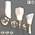 Brizo Wall Mount Lights Collection 3D model small image 1