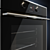 TEKA HLB 840P BLACK-SS Oven 3D model small image 2