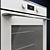 TEKA HLB 850 Oven White-SS 3D model small image 2