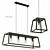 Modern Pendant Lighting Fixtures 3D model small image 1