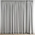 Polygonal Curtain Model Set 3D model small image 3