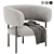 Modern Bold Lounge Chair Design 3D model small image 3