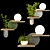 LED Lamp Planter 004 Multifunctional Decor 3D model small image 2