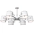 Elegant Industrial Style Chandelier 3D model small image 2