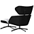 Elegant Camila Armchair Set 3D model small image 4