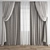 Polygonal Model Curtain Texture 3DS Max 3D model small image 1