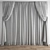 Polygonal Model Curtain Texture 3DS Max 3D model small image 3