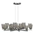 Modern LED Halo Suspension Light 3D model small image 1