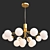 Romatti BLOM Chandelier: Elegant Illumination 3D model small image 1