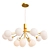 Romatti BLOM Chandelier: Elegant Illumination 3D model small image 2