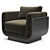 Modern Chic Ebisu Armchair, Brand: studiotwentyseven 3D model small image 2