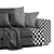 Modern Designer Sofa for V-Ray 3D model small image 4