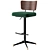 Amalyn Adjustable Bar Stool 3D model small image 1