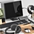 Sleek Workspace Accessory Set 3D model small image 2