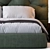 Modern Italian Bed Impunto 3D model small image 3