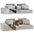 Boca Navi Modular Sofa 2013 3D model small image 7