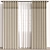 Vray & Corona Compatible Curtain 3D model small image 1