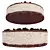 Decadent Espresso Cheesecake Delight 3D model small image 2