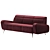 Contemporary Harrison Sofa Model 3D model small image 4