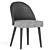Sleek Minotti Lawson Chair 3D model small image 1