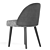 Sleek Minotti Lawson Chair 3D model small image 3