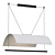 Lamina Mayor Pendant - Sleek Modern Lighting 3D model small image 1