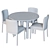 Hargrove Round Table and Chairs 3D model small image 5