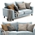 Luxe Comfort Lennie Sofa 3D model small image 2