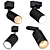 Track Lighting Set Poly 28000 3D model small image 2