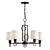 Antique Bronze Chandelier Lighting Fixture 3D model small image 1