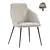 Modern Kvini Dining Chair in Corolla Brown-Pink 3D model small image 1