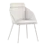 Modern Kvini Dining Chair in Corolla Brown-Pink 3D model small image 4