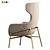 Brera Armchair: Modern Vray Design 3D model small image 9