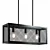 Modern Geometric Kitchen Pendant Light 3D model small image 1