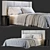 Minotti Spencer Bed Model 3D model small image 1