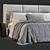 Minotti Spencer Bed Model 3D model small image 4
