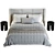 Minotti Spencer Bed Model 3D model small image 8